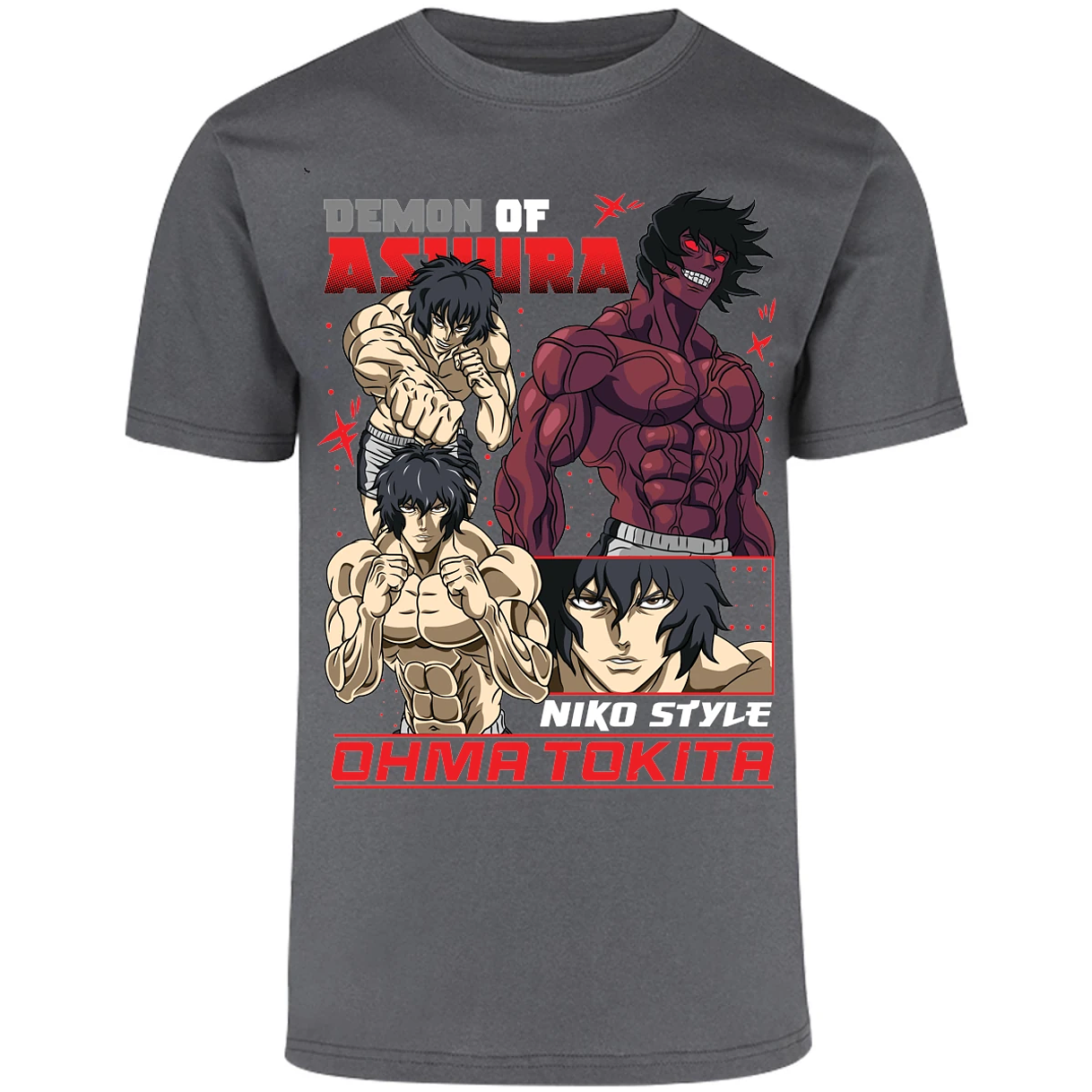 Playera Baki Ohma Tokita para Adulto 27