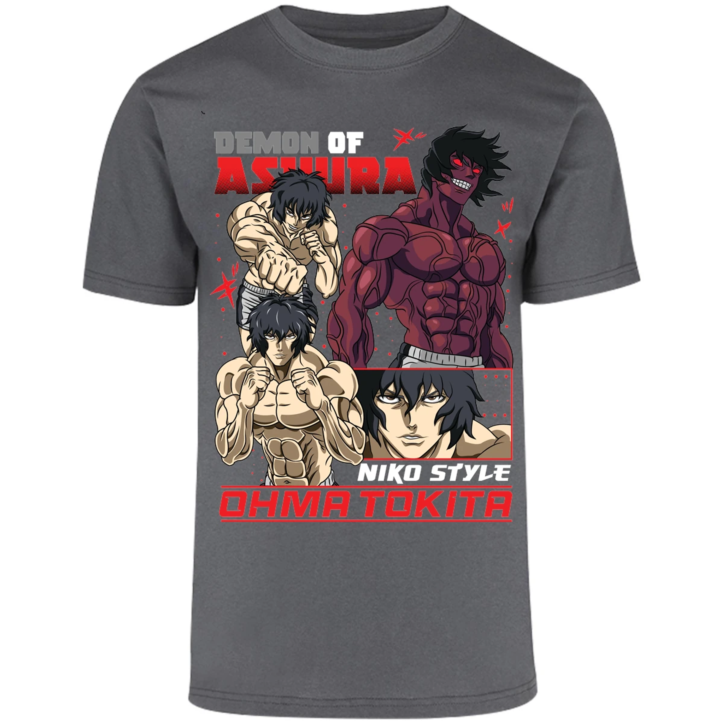 Playera Baki Ohma Tokita para Adulto 27