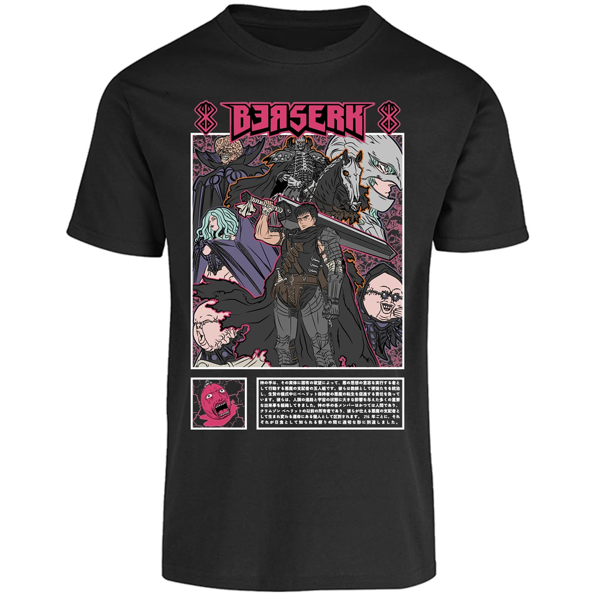 Playera Berserk Berserk Guts para Adulto 20