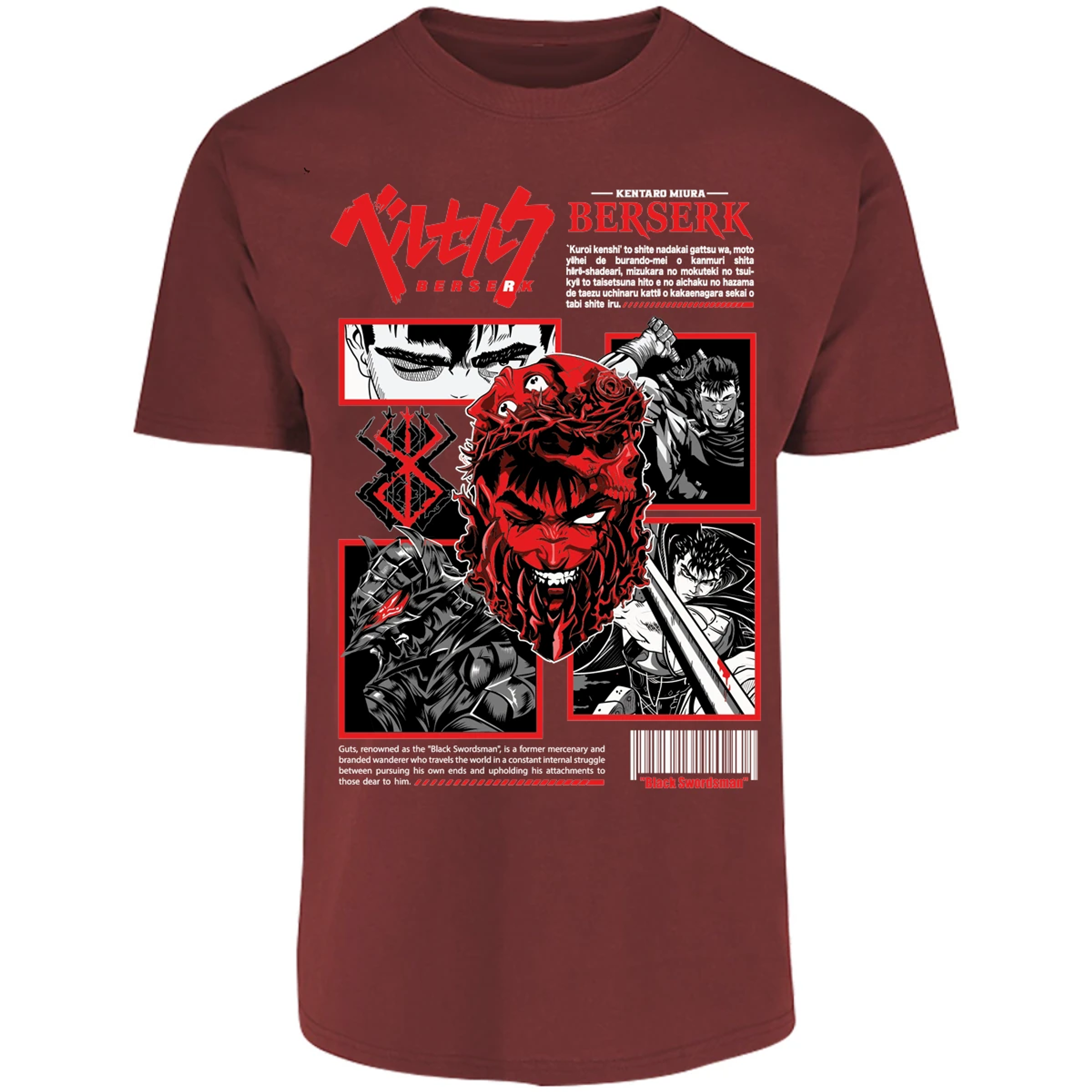 Playera Berserk Berserk Anime para Adulto 2