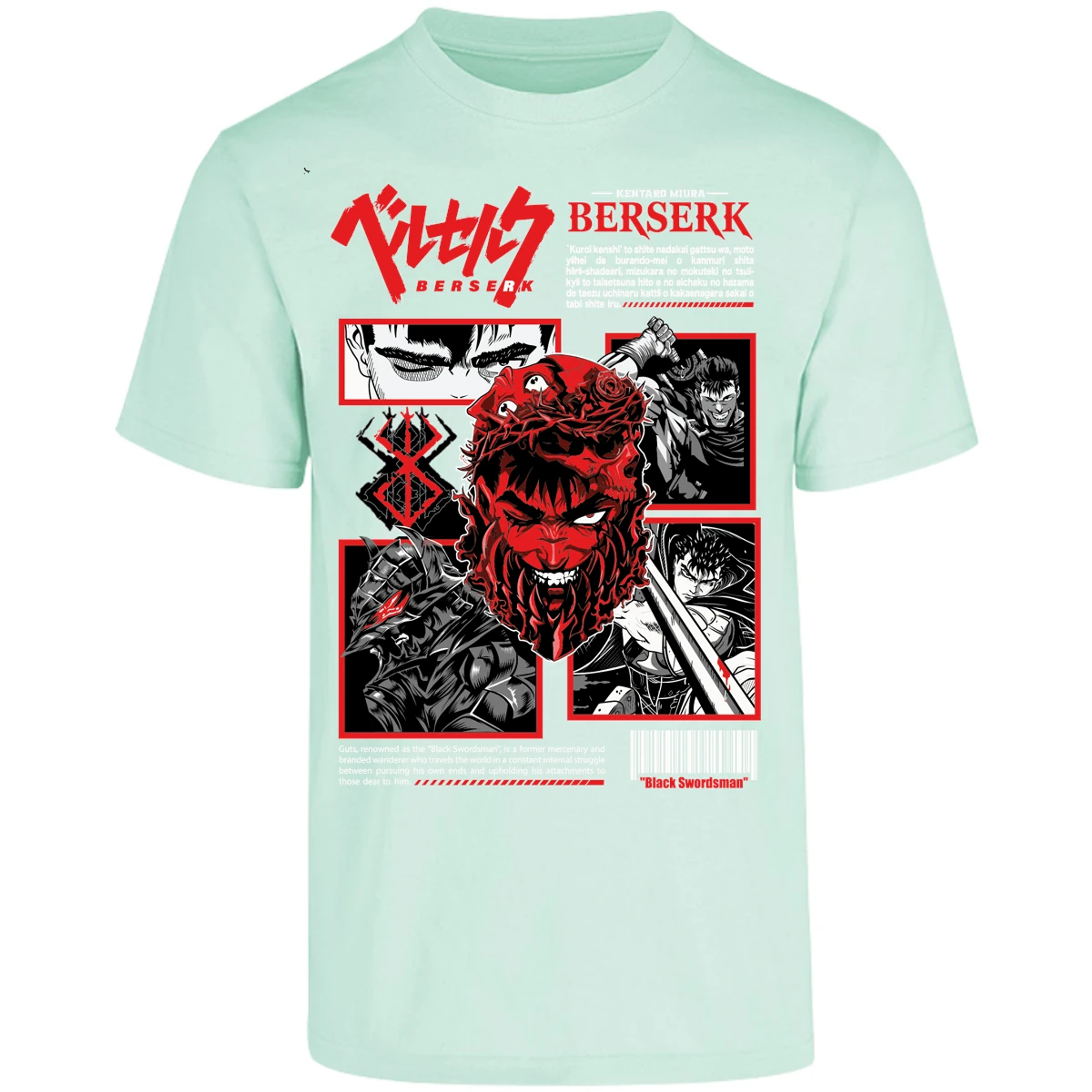 Playera Berserk Berserk Anime para Adulto 7