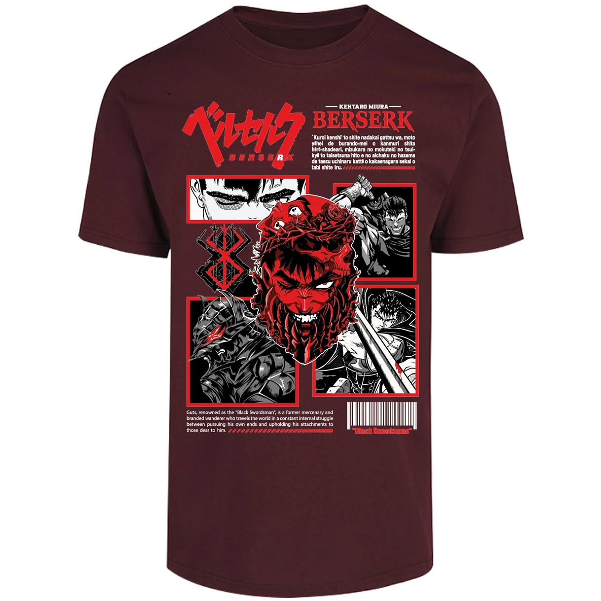 Playera Berserk Berserk Anime para Adulto 4