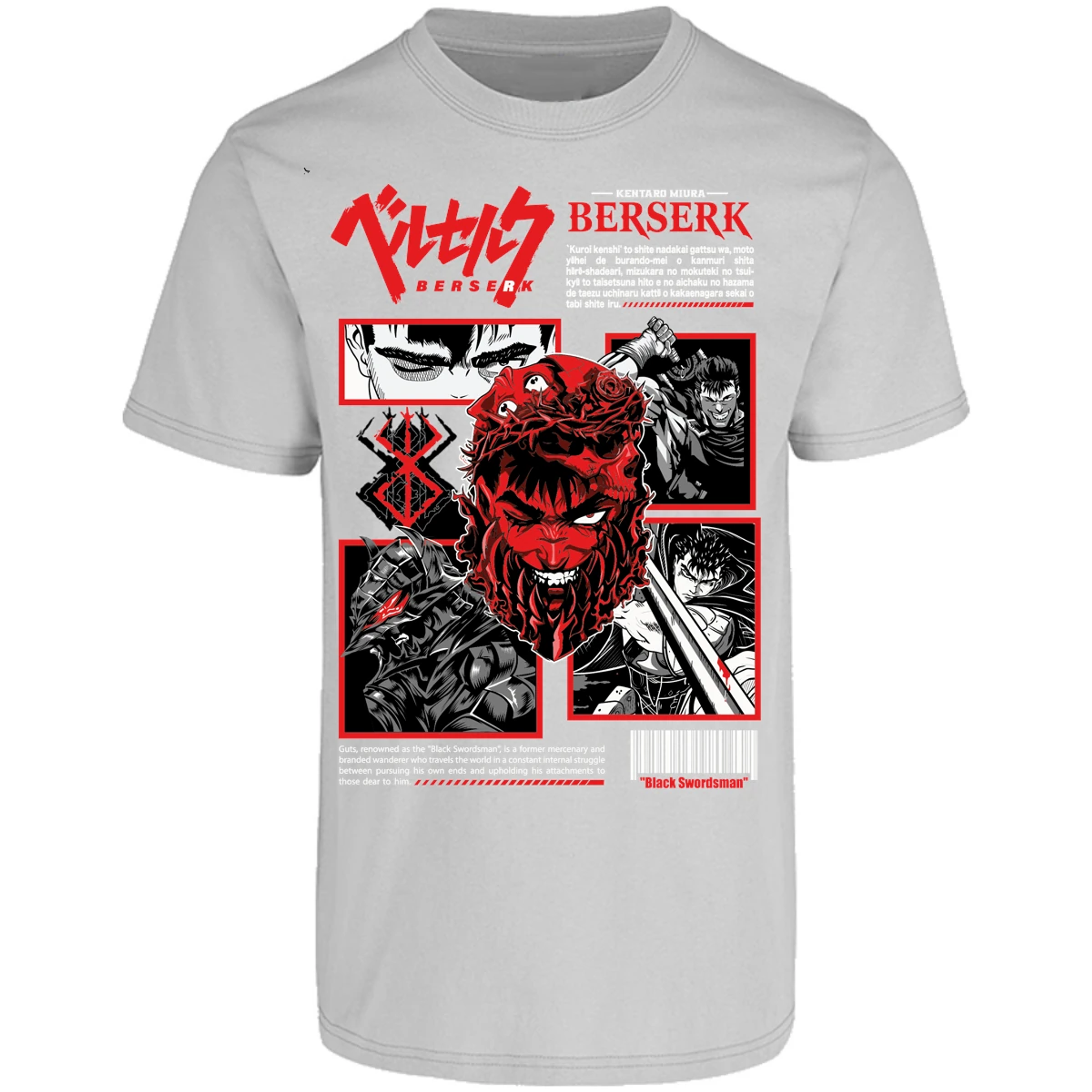 Playera Berserk Berserk Anime para Adulto 8
