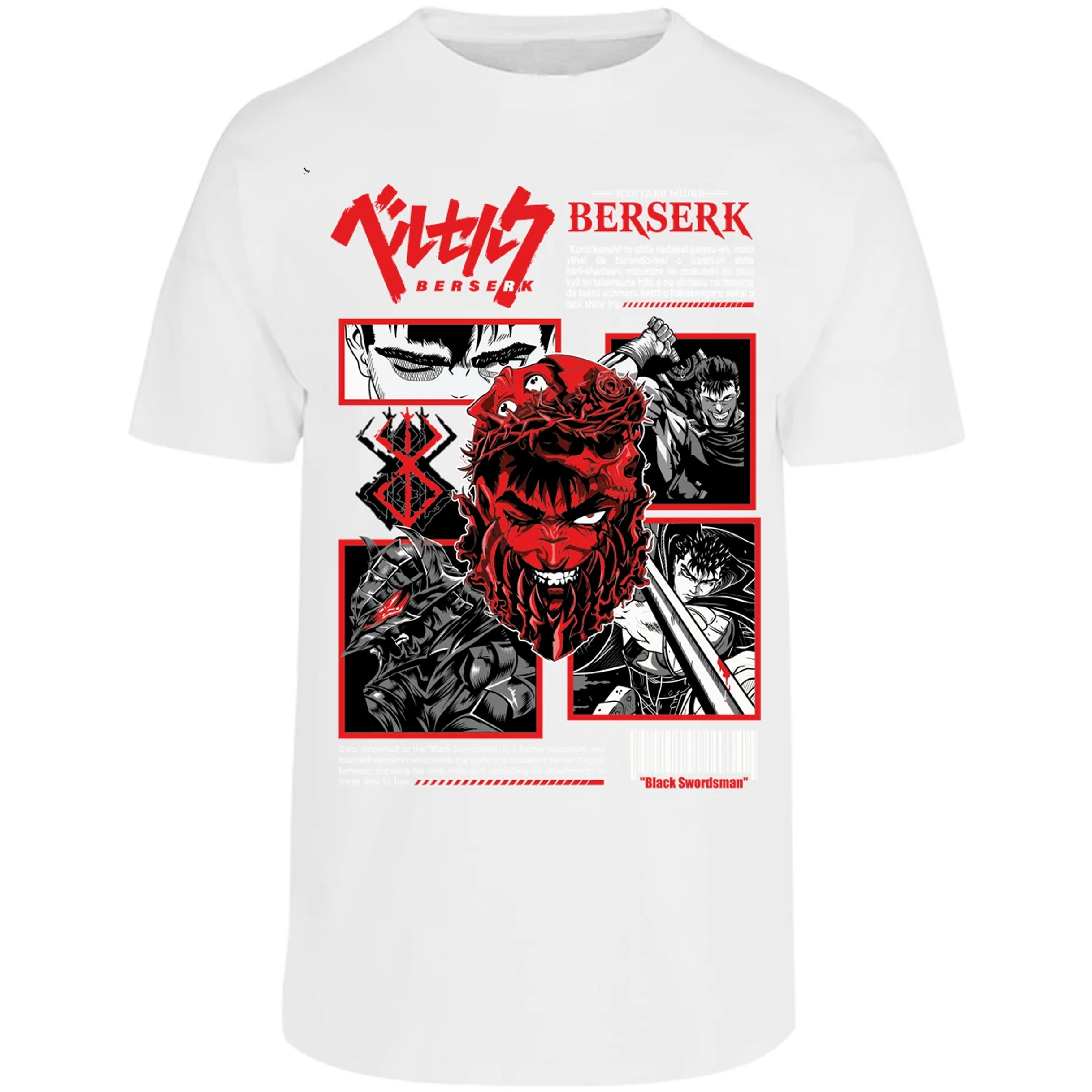 Playera Berserk Berserk Anime para Adulto 10