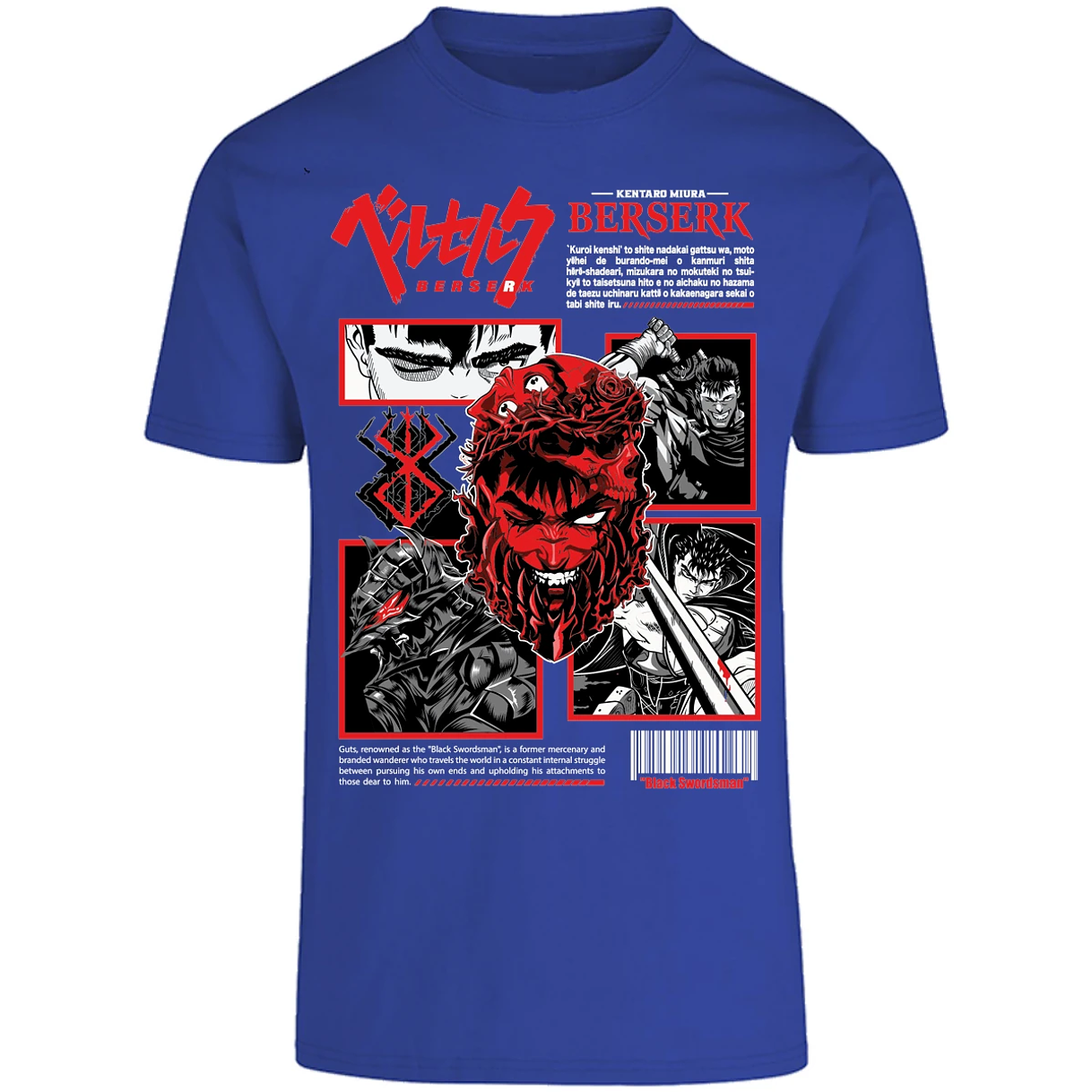 Playera Berserk Berserk Anime para Adulto 13