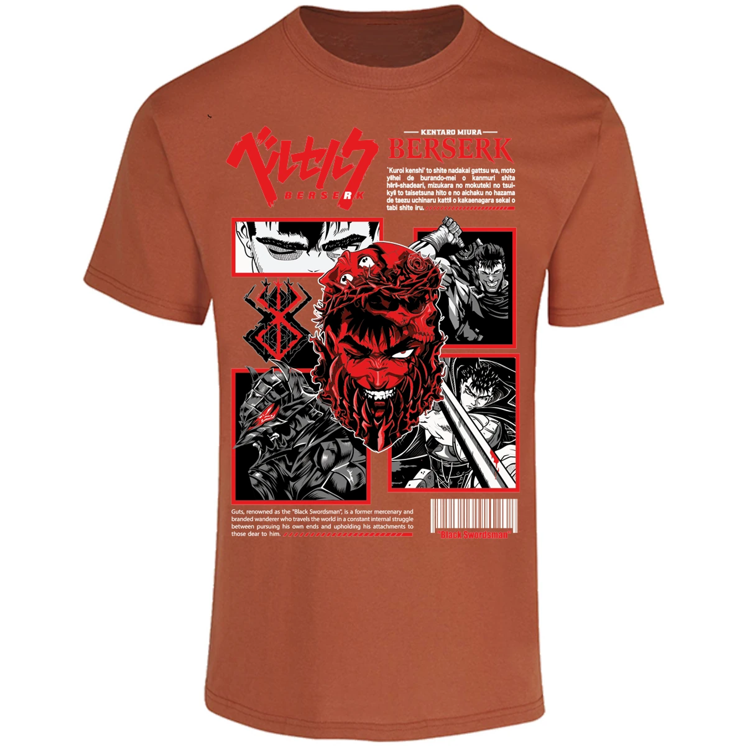 Playera Berserk Berserk Anime para Adulto 21