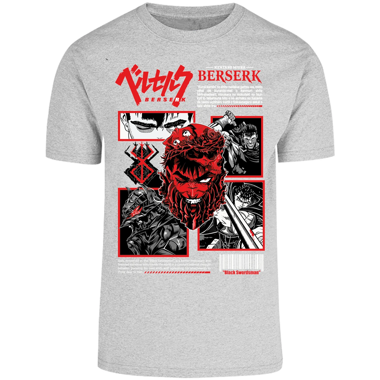 Playera Berserk Berserk Anime para Adulto 24