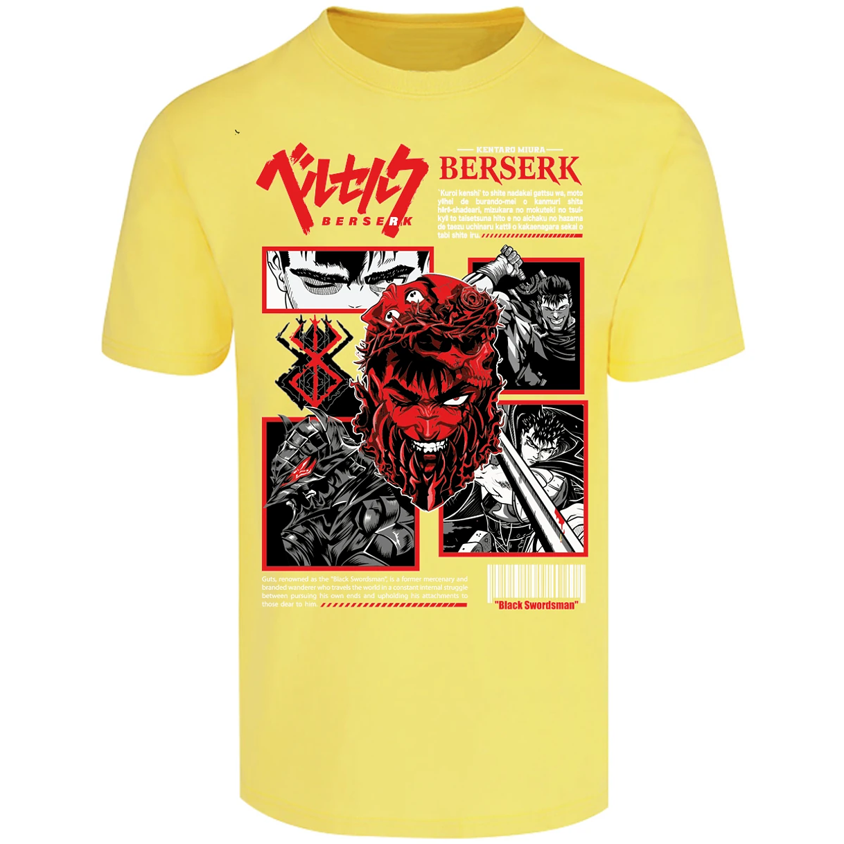 Playera Berserk Berserk Anime para Adulto 27
