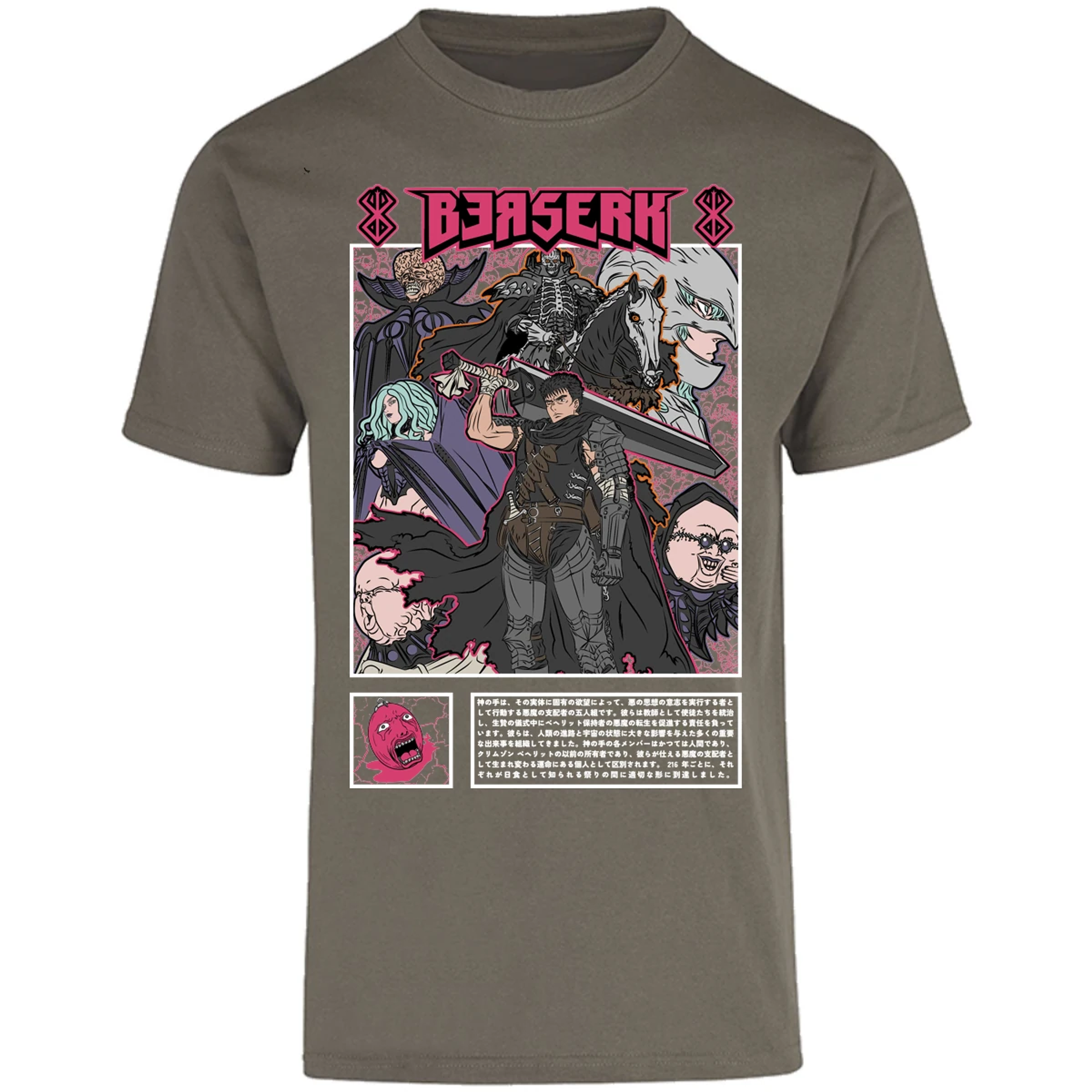 Playera Berserk Berserk Guts para Adulto 2