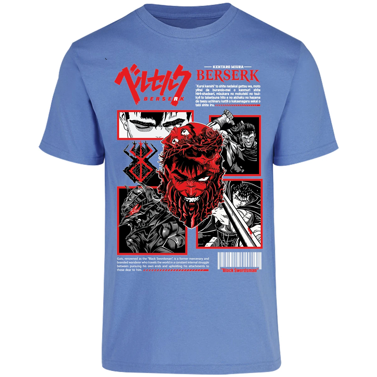 Playera Berserk Berserk Anime para Adulto 28