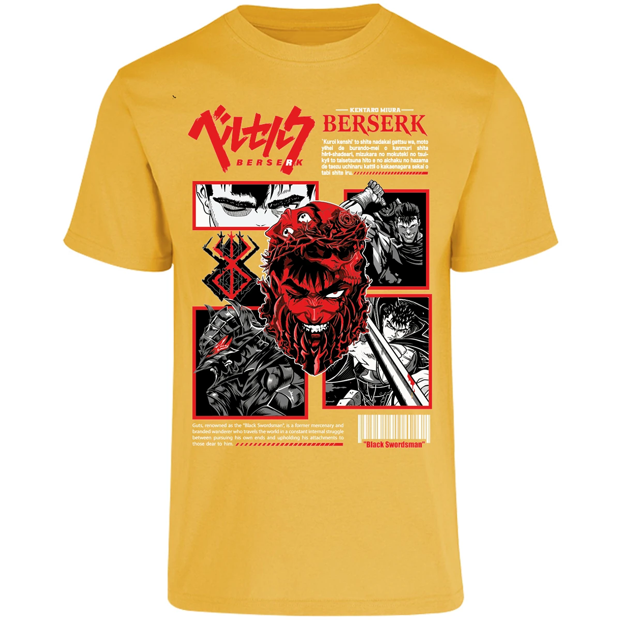 Playera Berserk Berserk Anime para Adulto 30