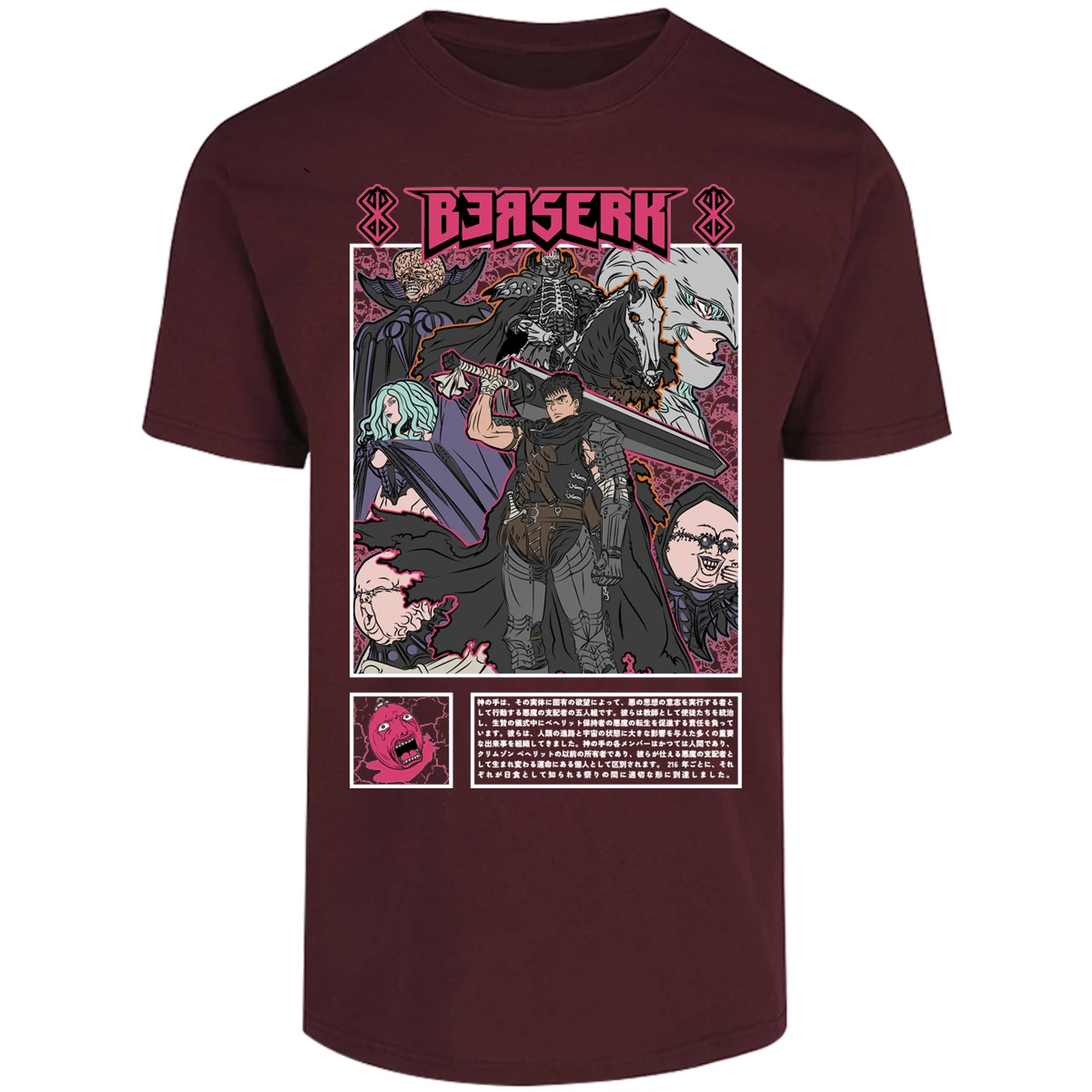 Playera Berserk Berserk Guts para Adulto 5