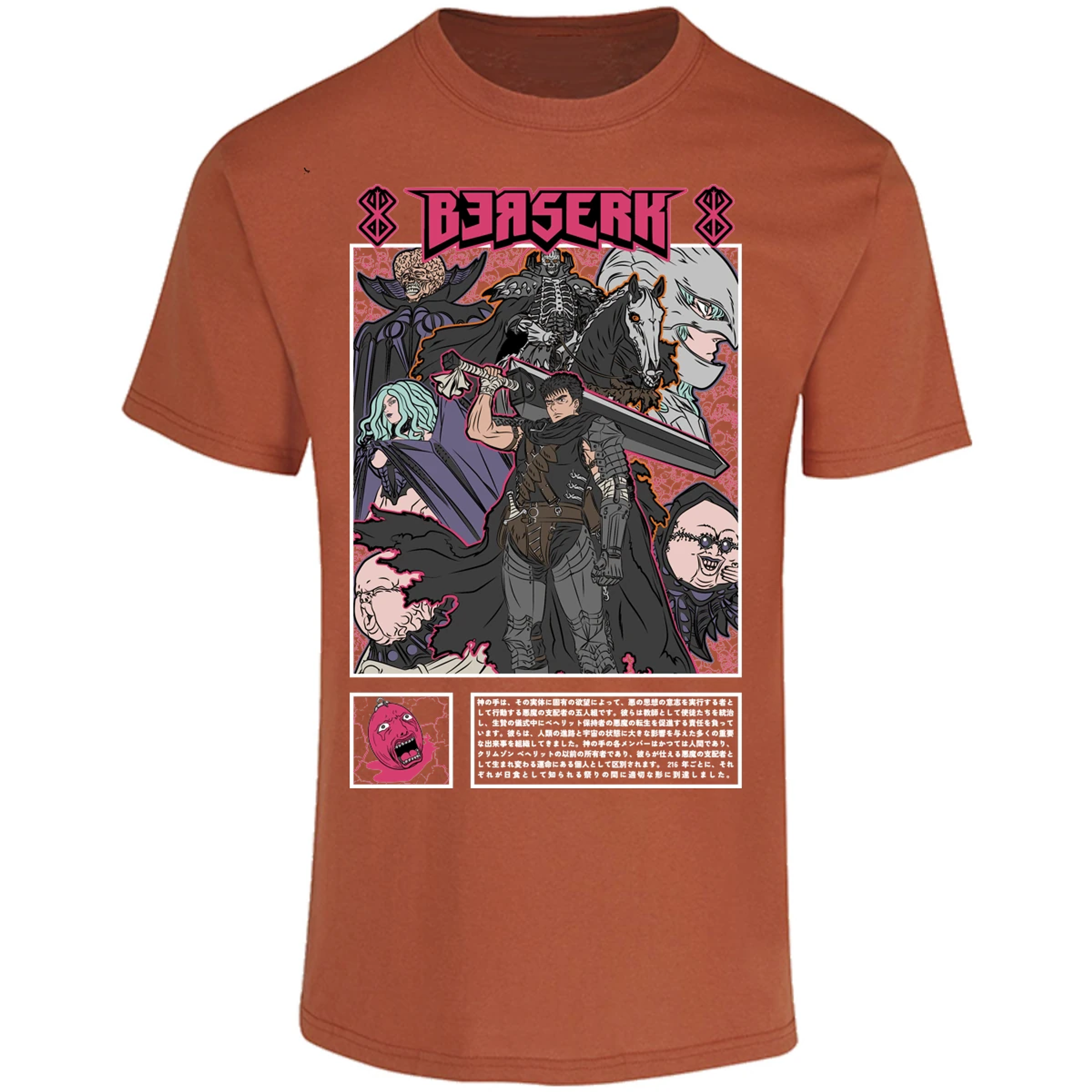 Playera Berserk Berserk Guts para Adulto 14