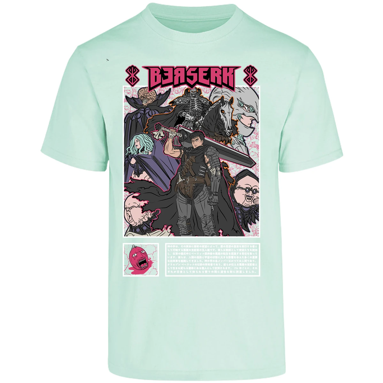 Playera Berserk Berserk Guts para Adulto 16