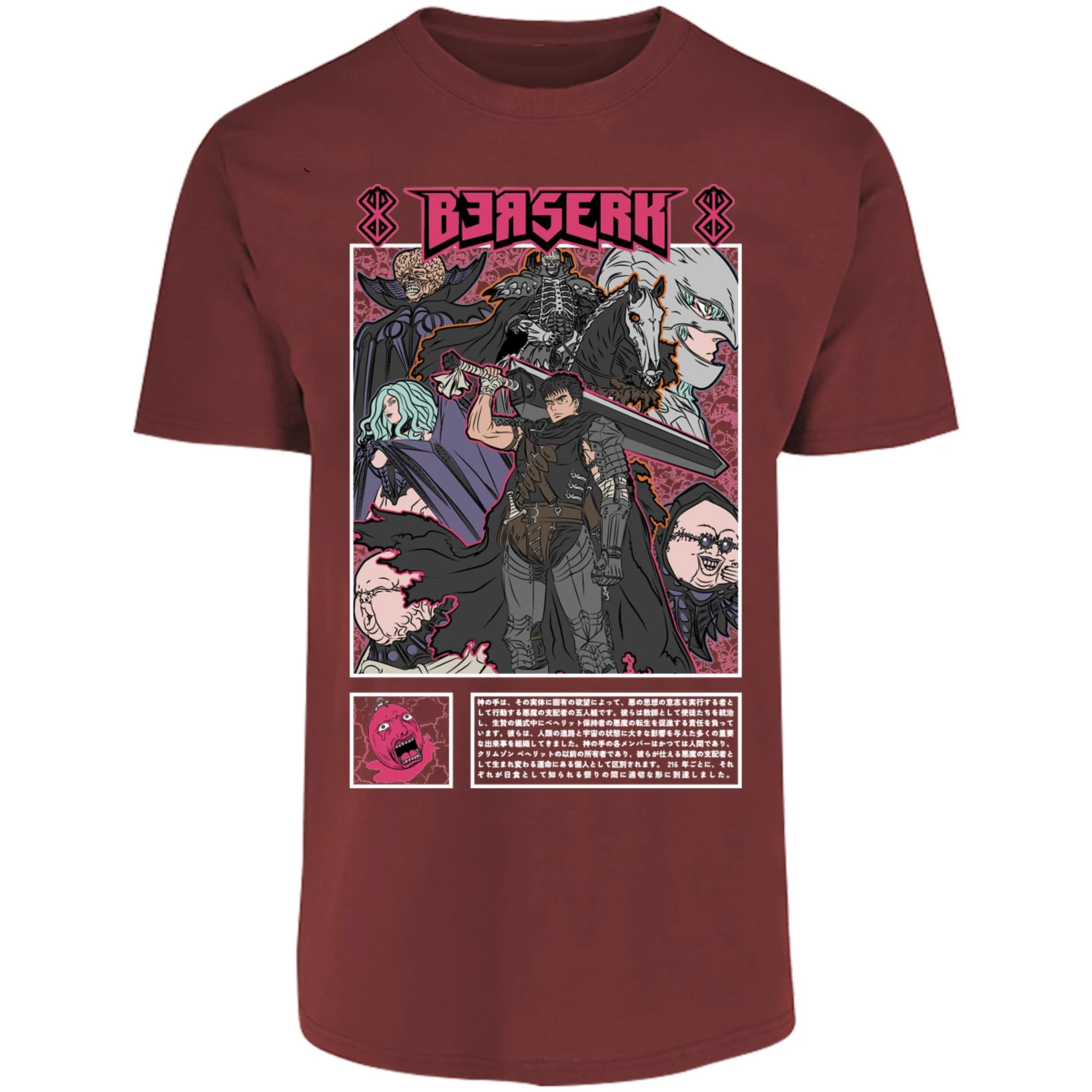 Playera Berserk Berserk Guts para Adulto 17