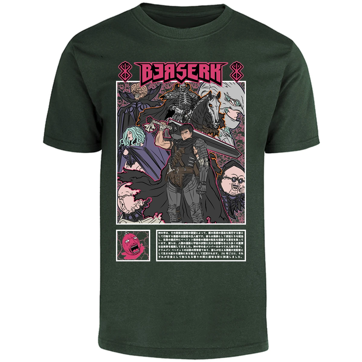 Playera Berserk Berserk Guts para Adulto 30