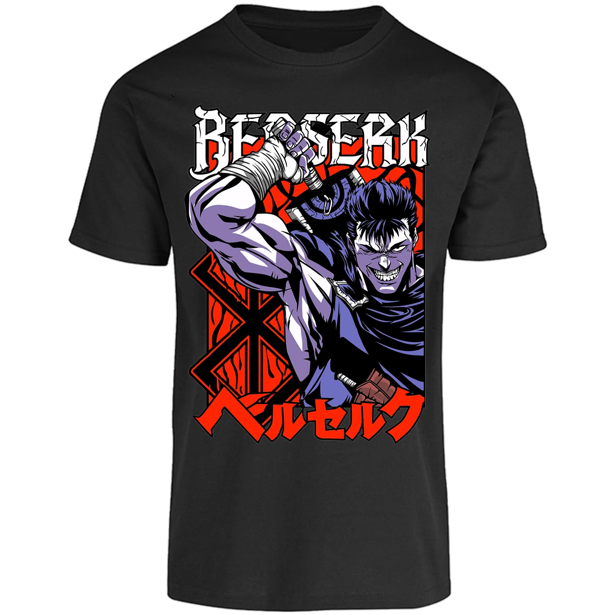 Playera Berserk Guts para Adulto 8