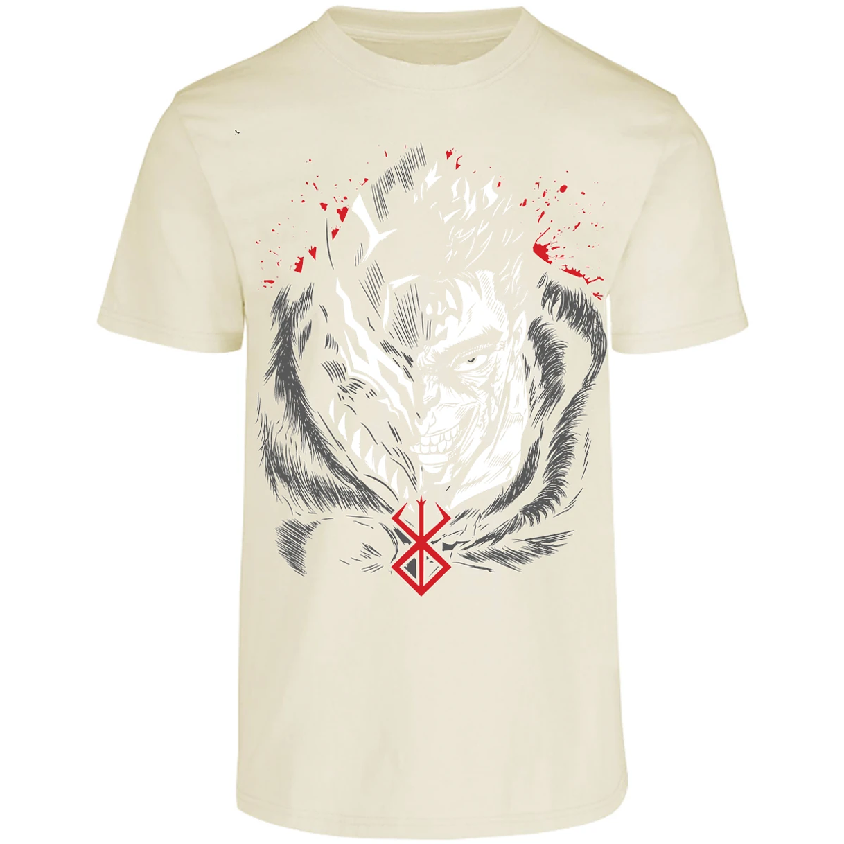 Playera Berserk Guts Berserk 3 Colores para Adulto 12