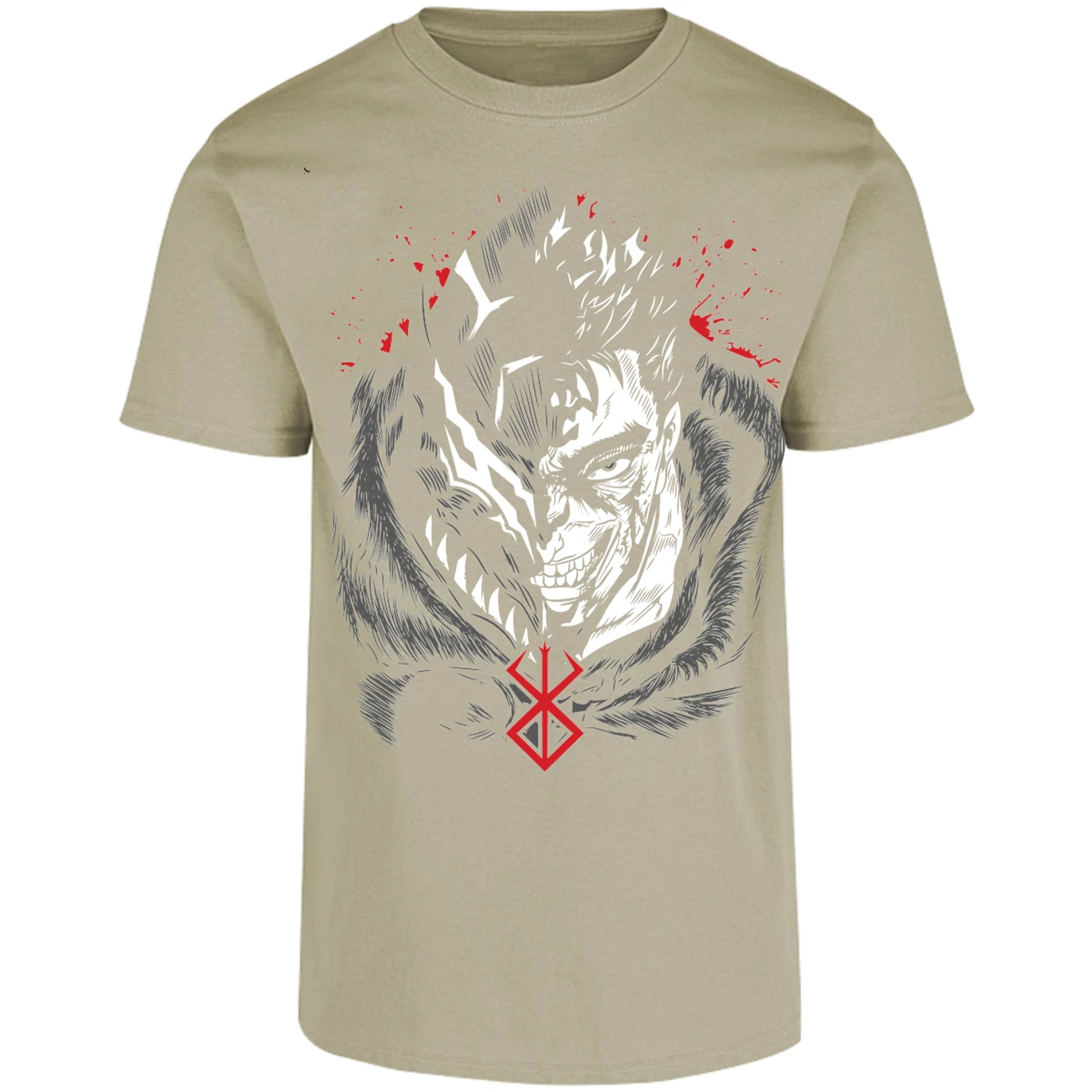 Playera Berserk Guts Berserk 3 Colores para Adulto 5