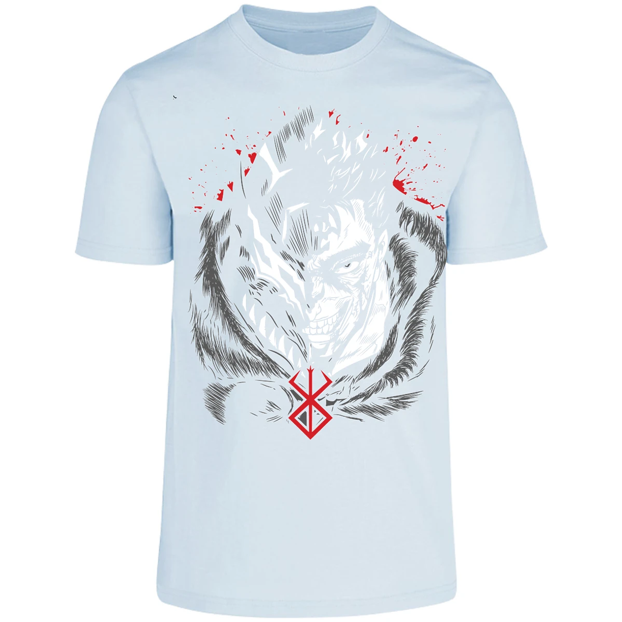 Playera Berserk Guts Berserk 3 Colores para Adulto 23