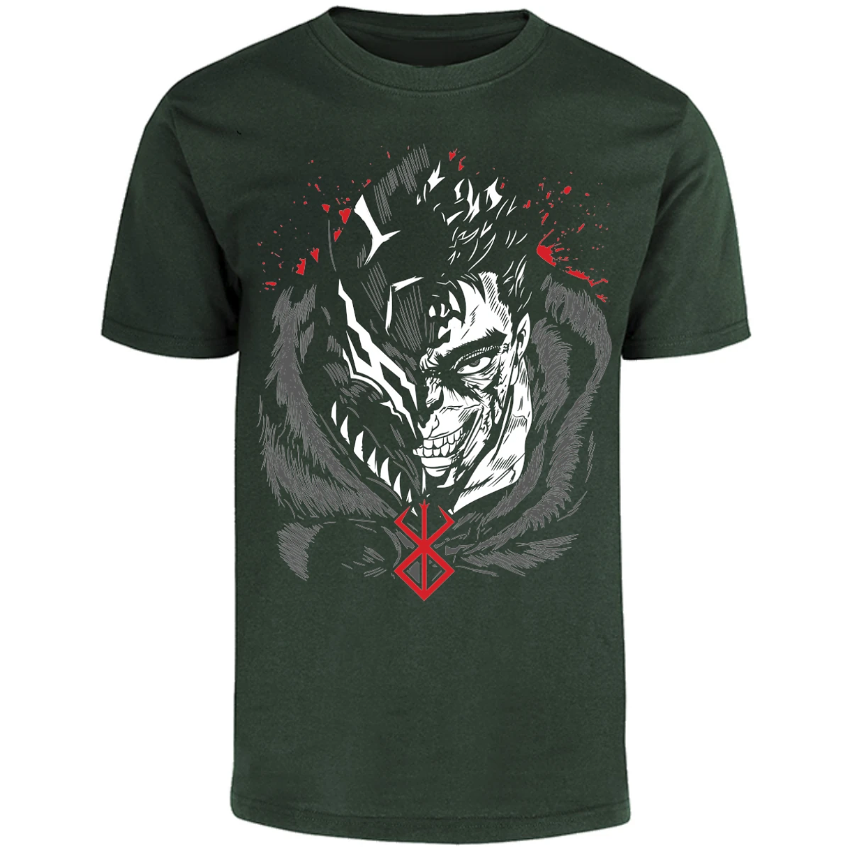 Playera Berserk Guts Berserk 3 Colores para Adulto 13
