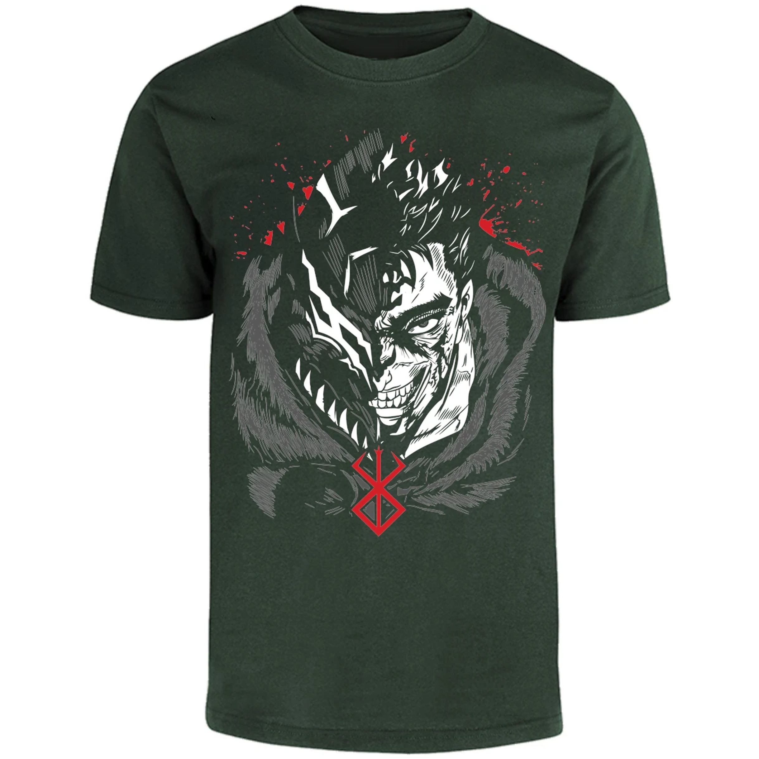 Playera Berserk Guts Berserk 3 Colores para Adulto 13