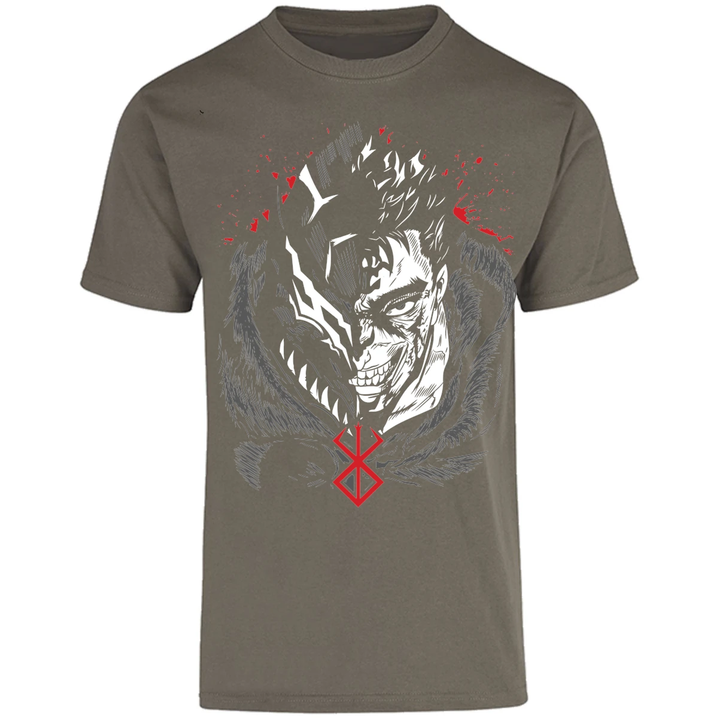 Playera Berserk Guts Berserk 3 Colores para Adulto 16