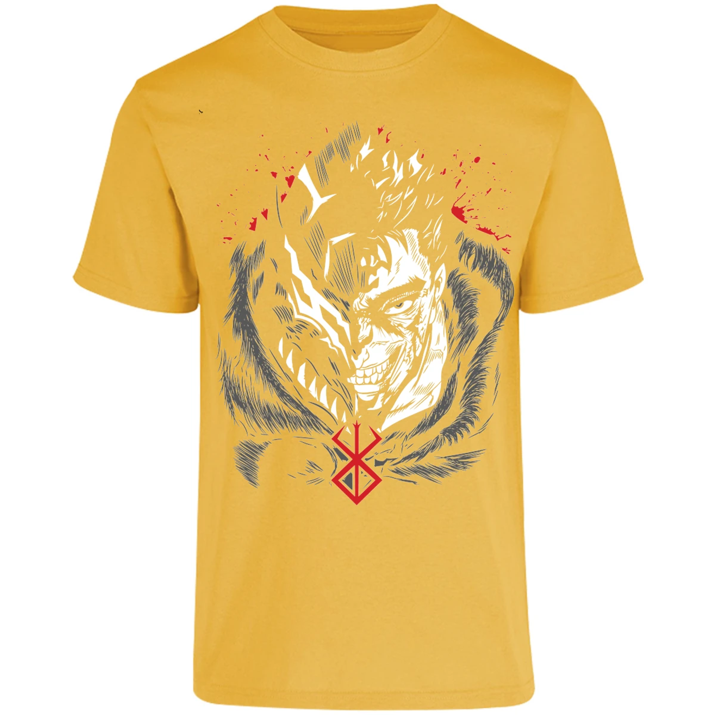 Playera Berserk Guts Berserk 3 Colores para Adulto 24