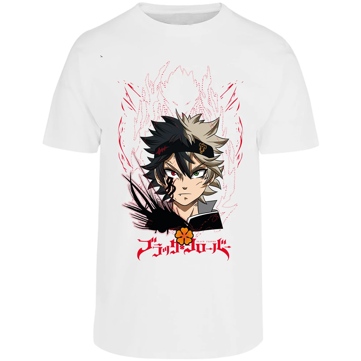 Playera Black Clover Asta para Adulto 2