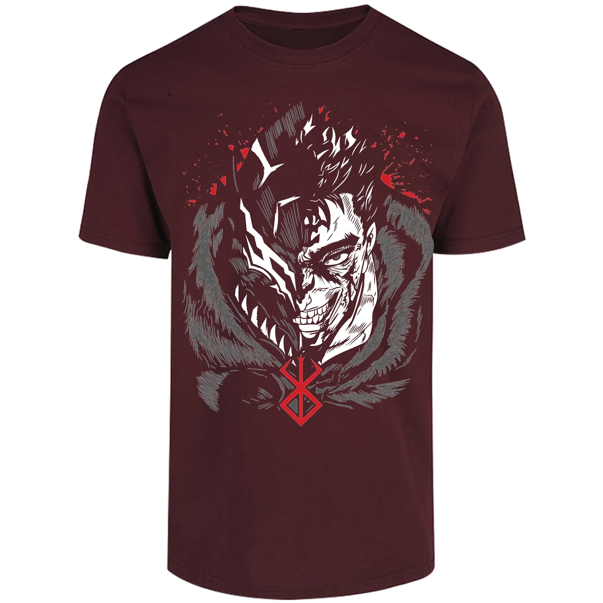 Playera Berserk Guts Berserk 3 Colores para Adulto 28