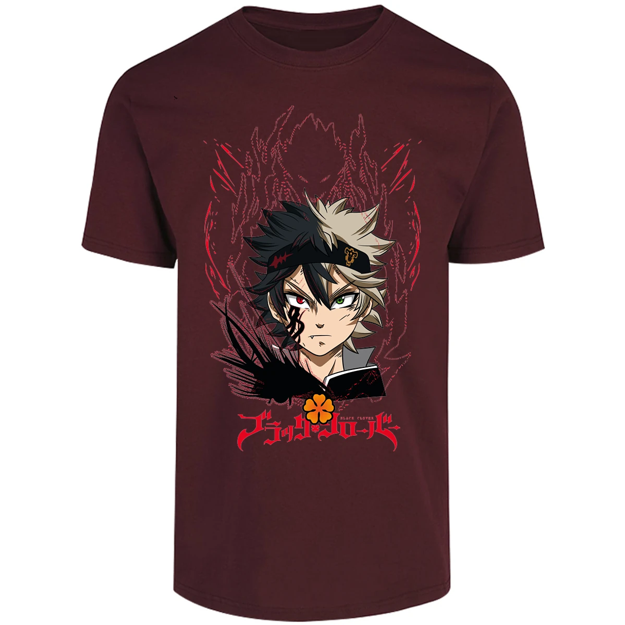 Playera Black Clover Asta para Adulto 6