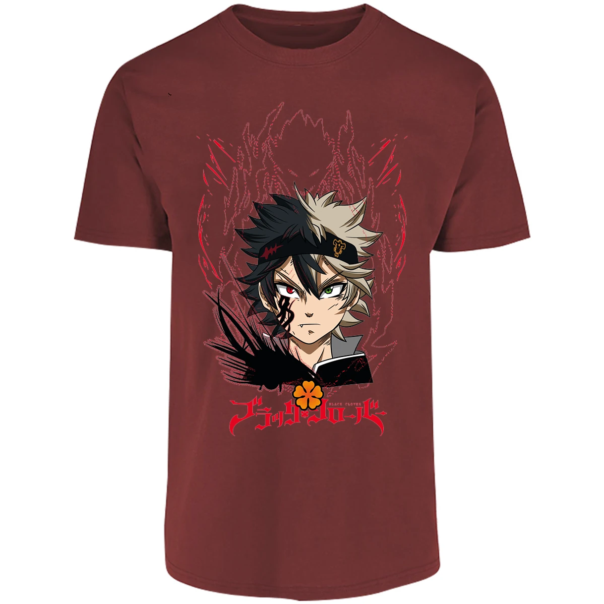 Playera Black Clover Asta para Adulto 8