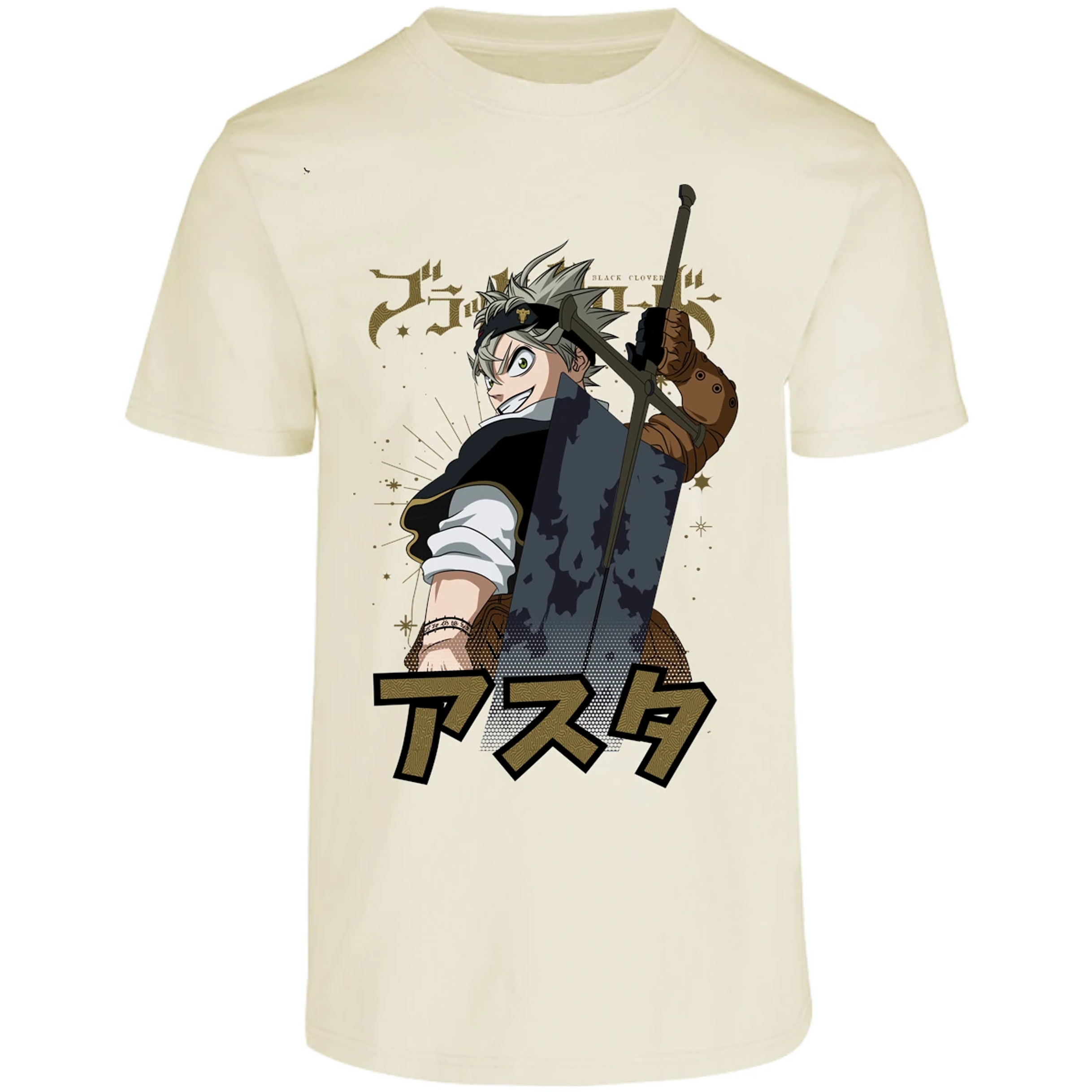 Playera Black Clover Asta Black Clover para Adulto 13