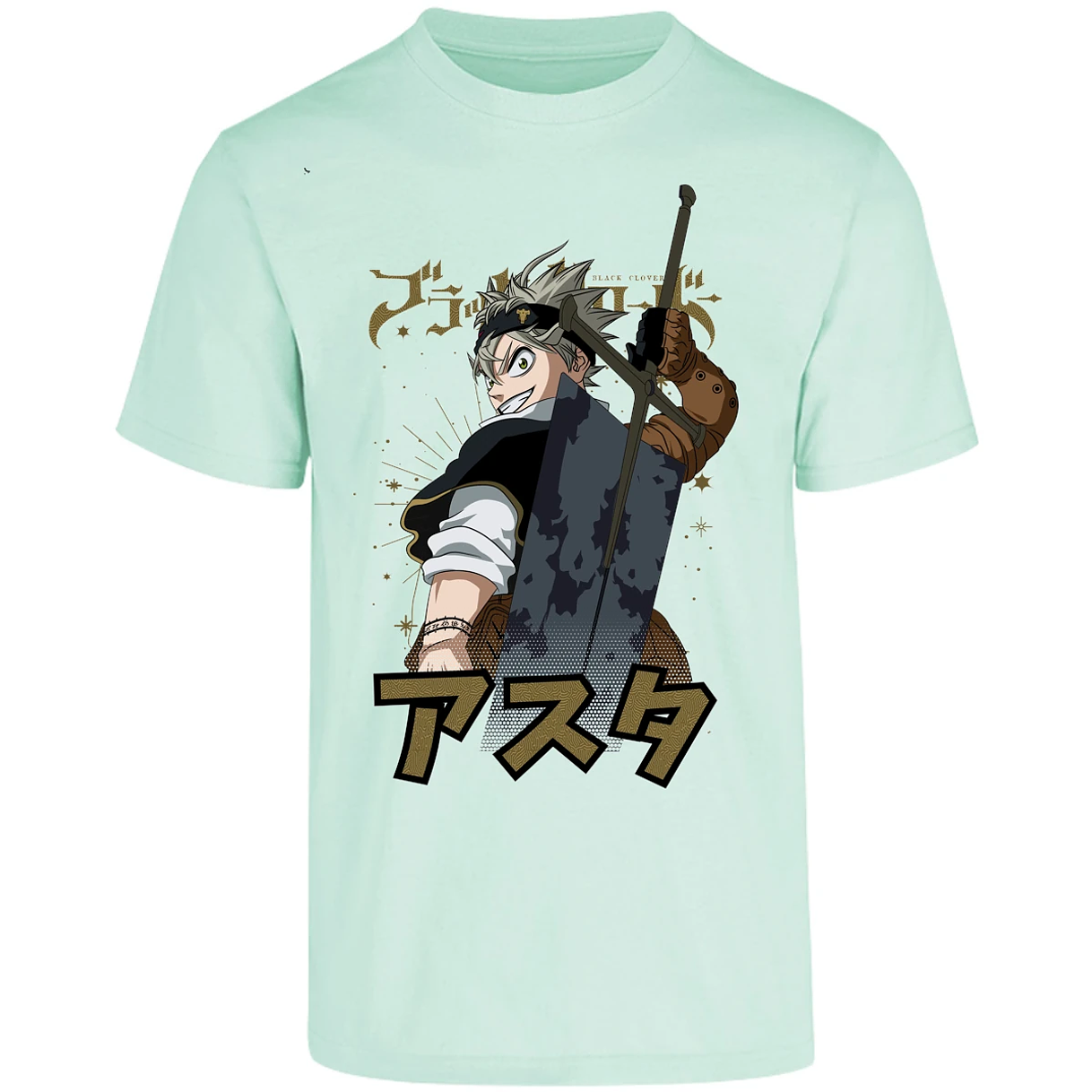 Playera Black Clover Asta Black Clover para Adulto 7