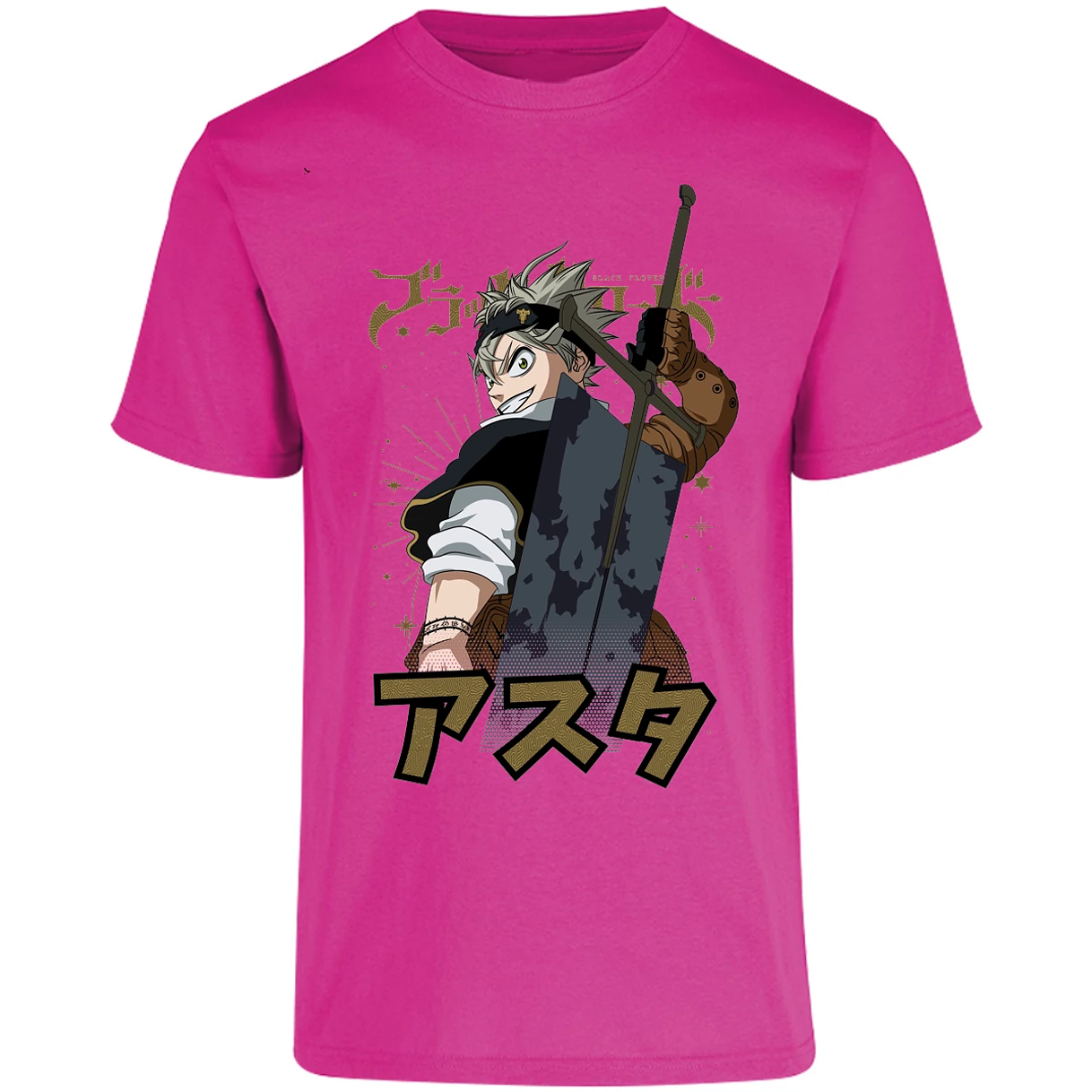 Playera Black Clover Asta Black Clover para Adulto 2