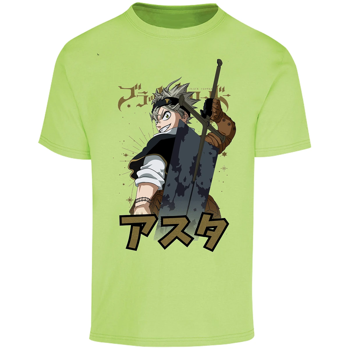 Playera Black Clover Asta Black Clover para Adulto 3