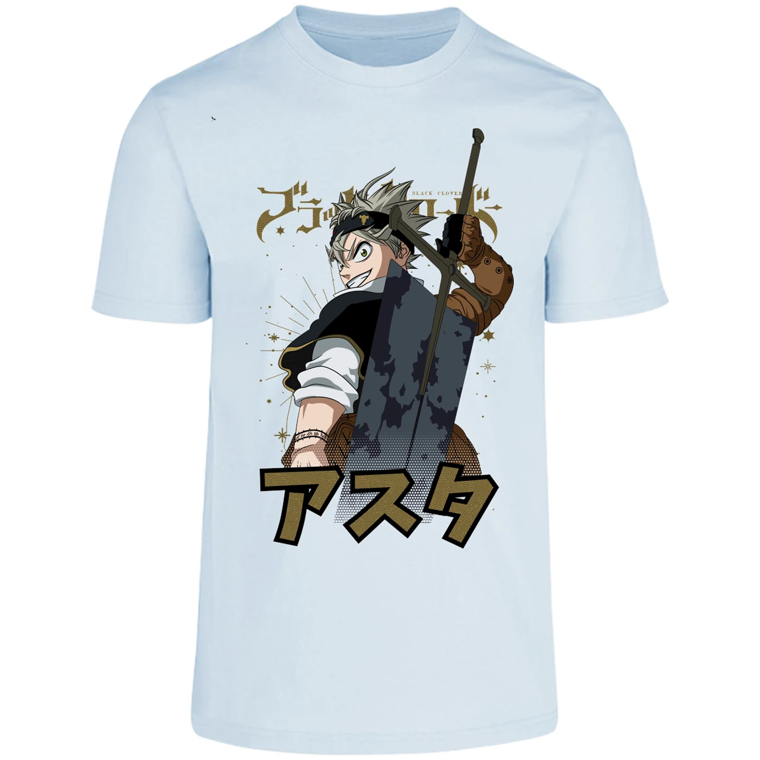 Playera Black Clover Asta Black Clover para Adulto 5