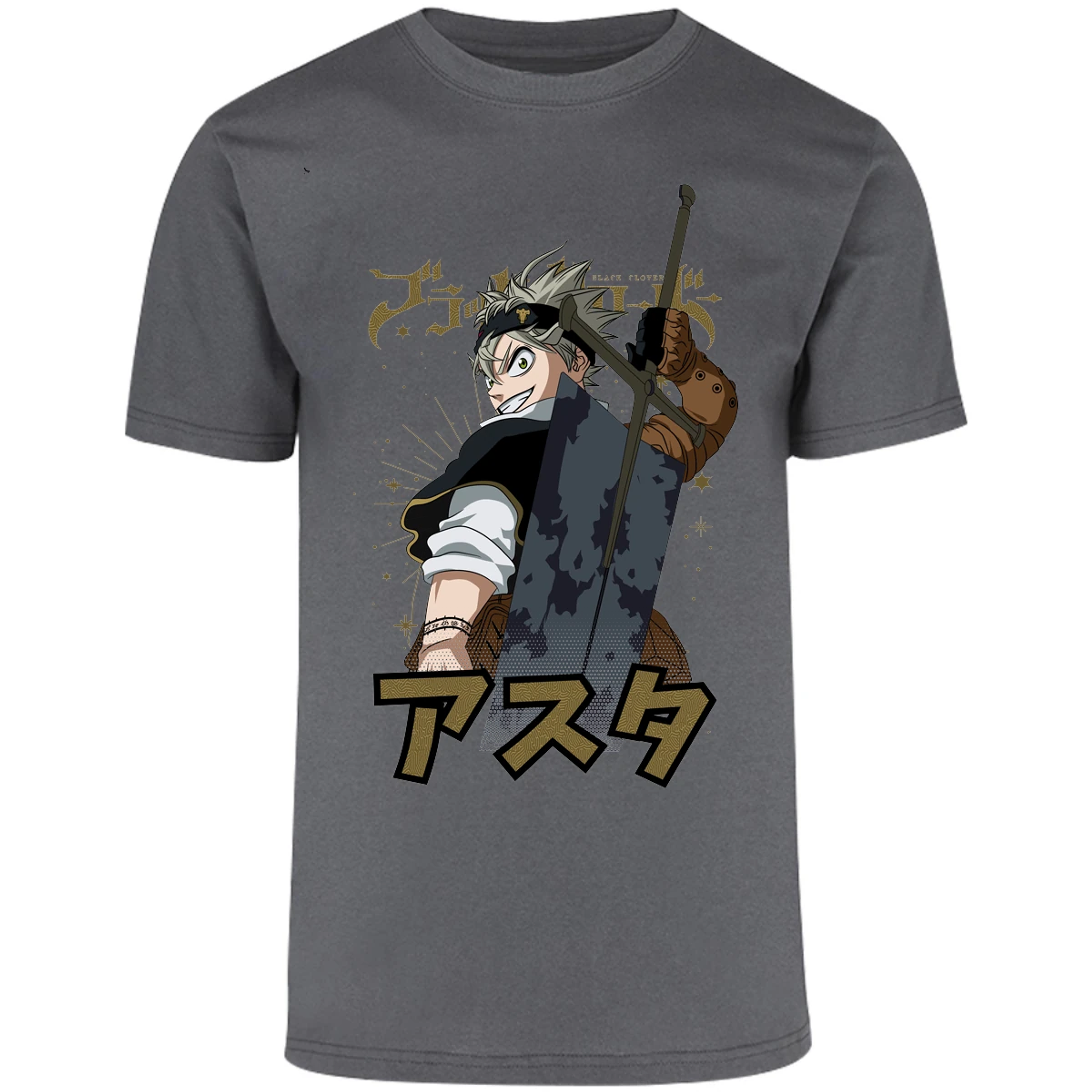 Playera Black Clover Asta Black Clover para Adulto 8