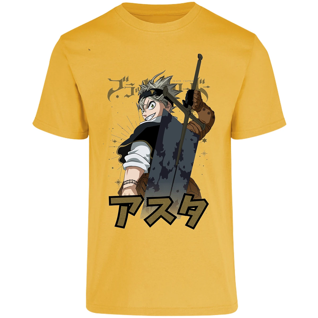Playera Black Clover Asta Black Clover para Adulto 9