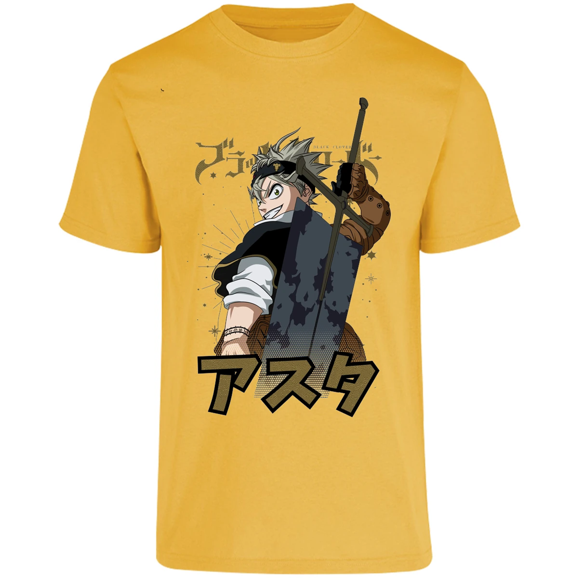 Playera Black Clover Asta Black Clover para Adulto 9