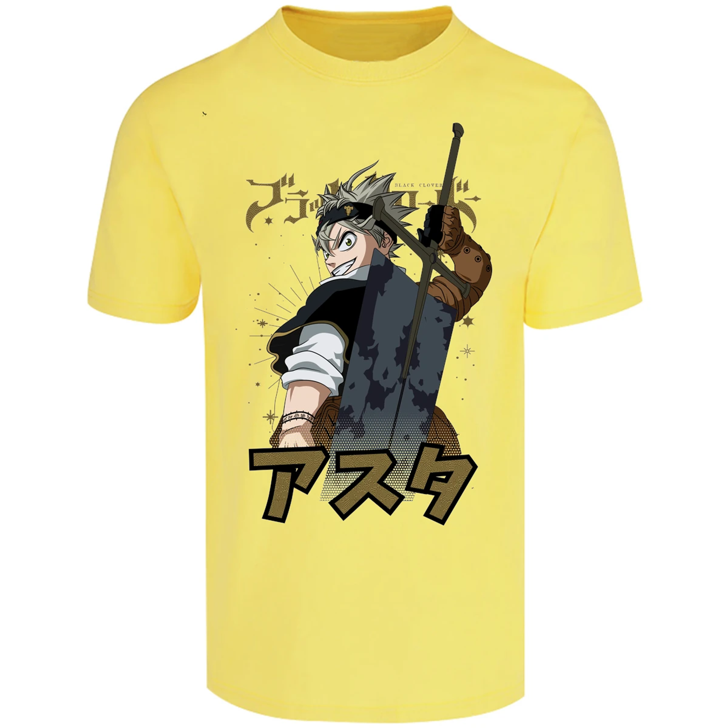 Playera Black Clover Asta Black Clover para Adulto 11