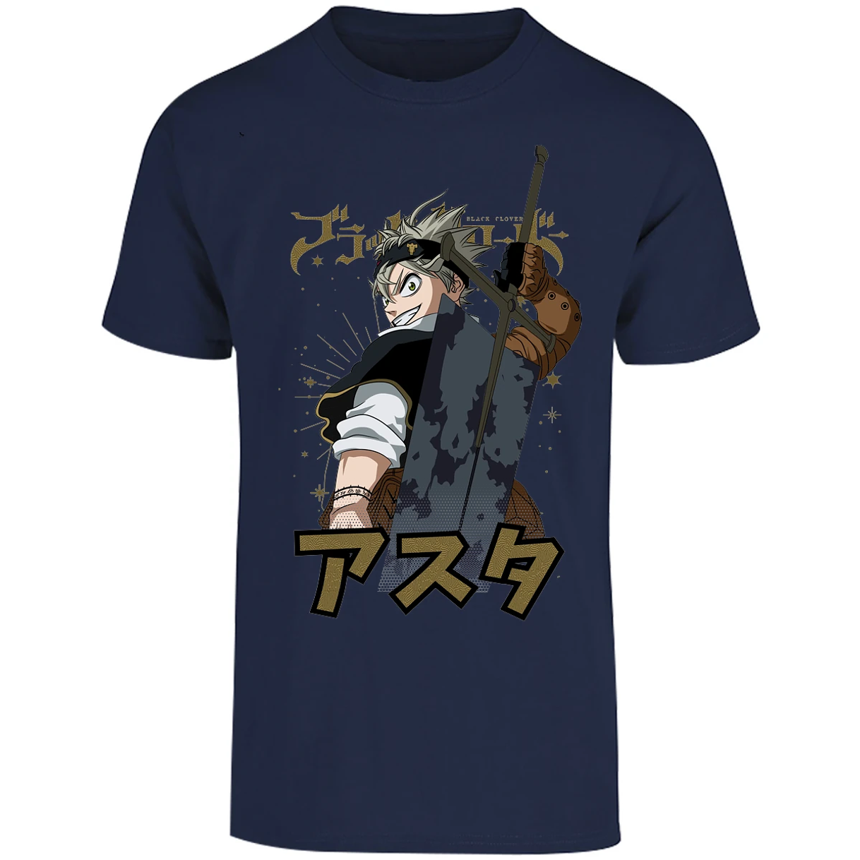 Playera Black Clover Asta Black Clover para Adulto 15