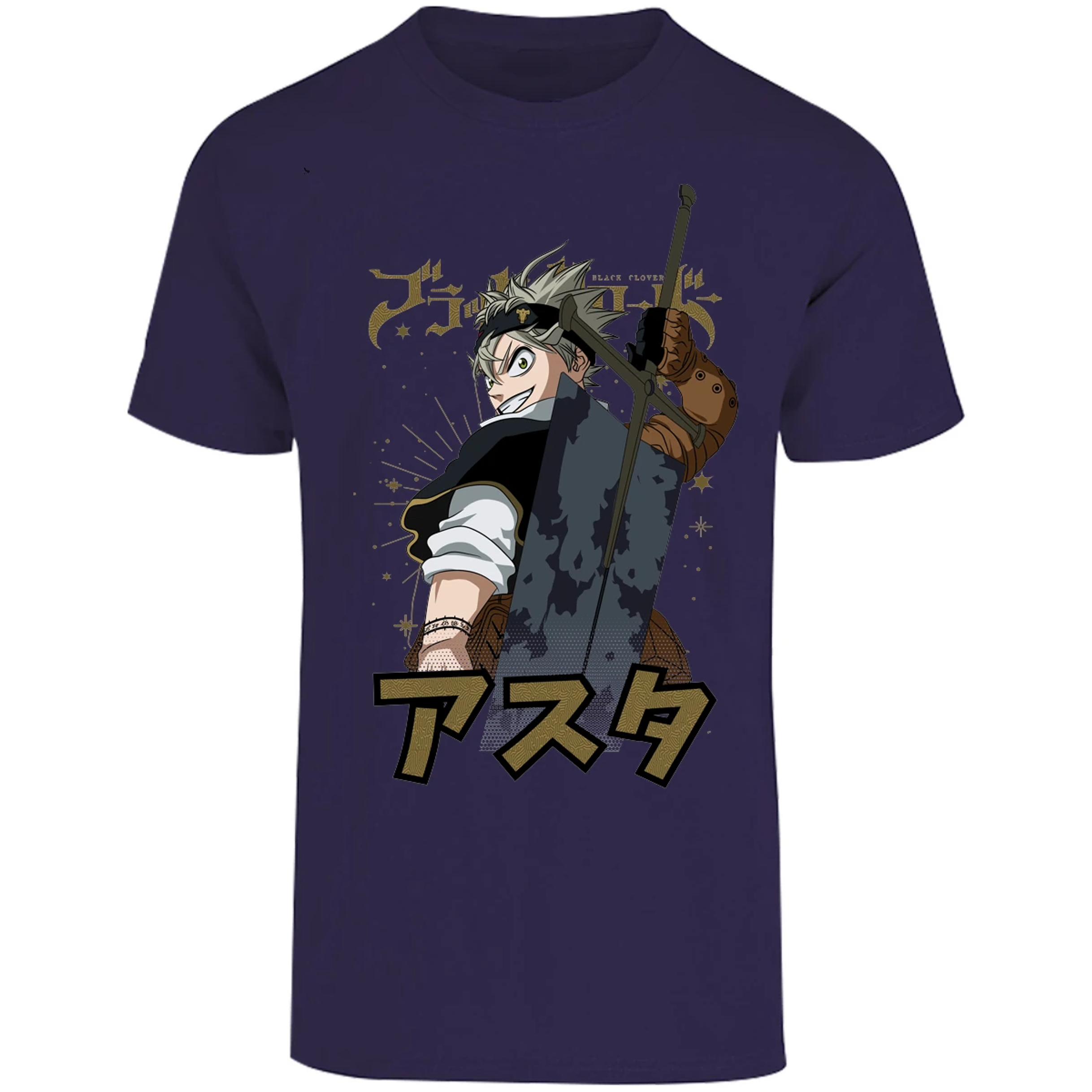 Playera Black Clover Asta Black Clover para Adulto 18