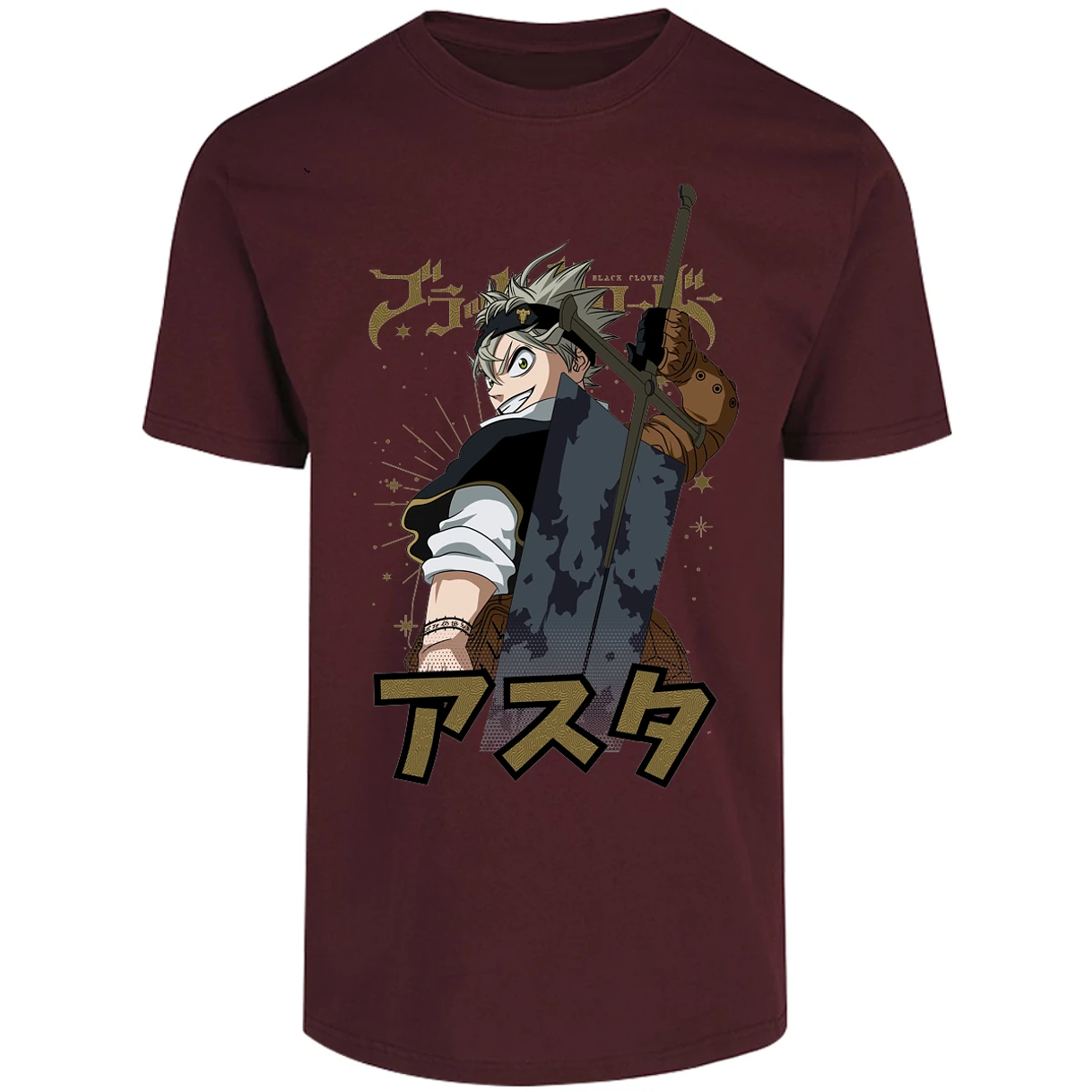 Playera Black Clover Asta Black Clover para Adulto 19