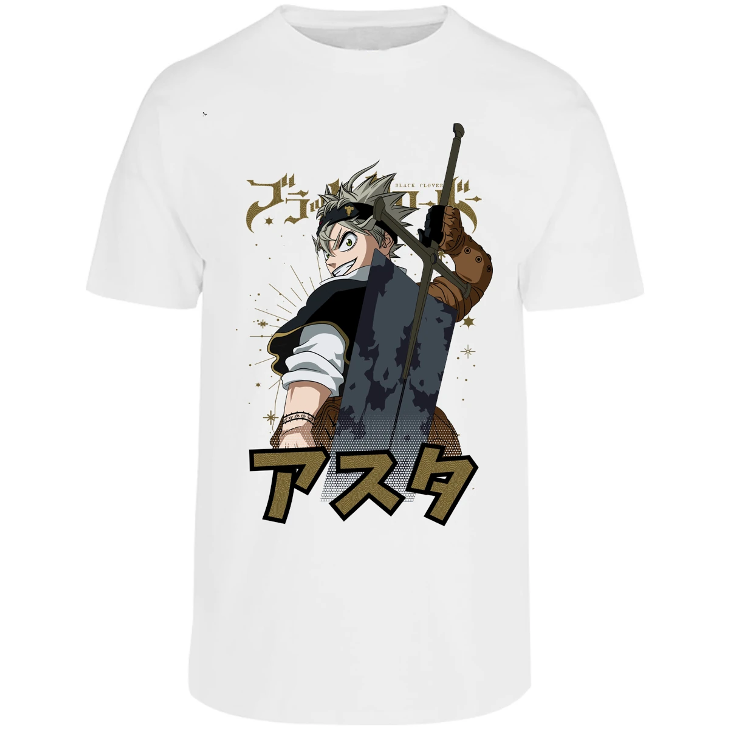 Playera Black Clover Asta Black Clover para Adulto 24