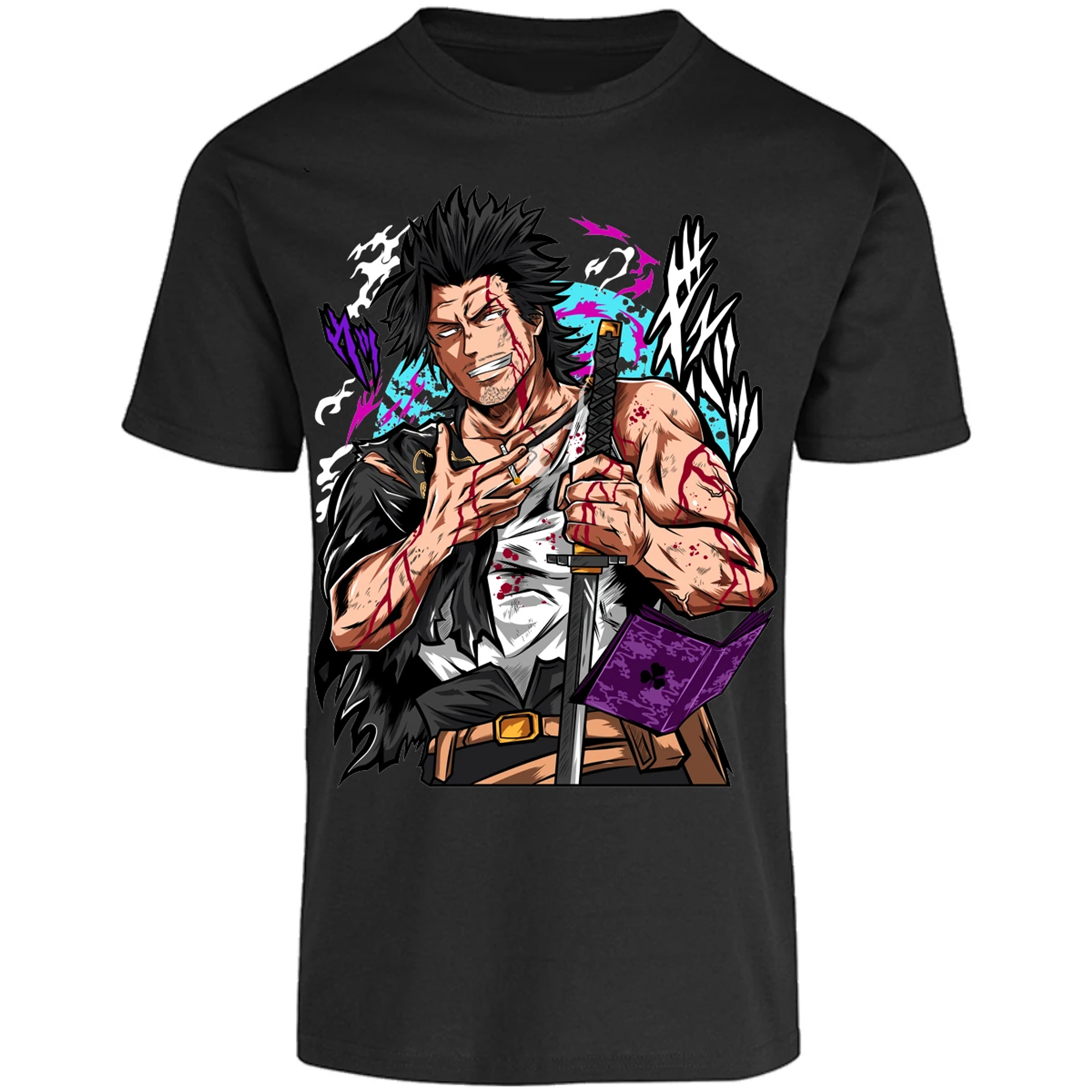Playera Black Clover Yami Sukehiro para Adulto 10