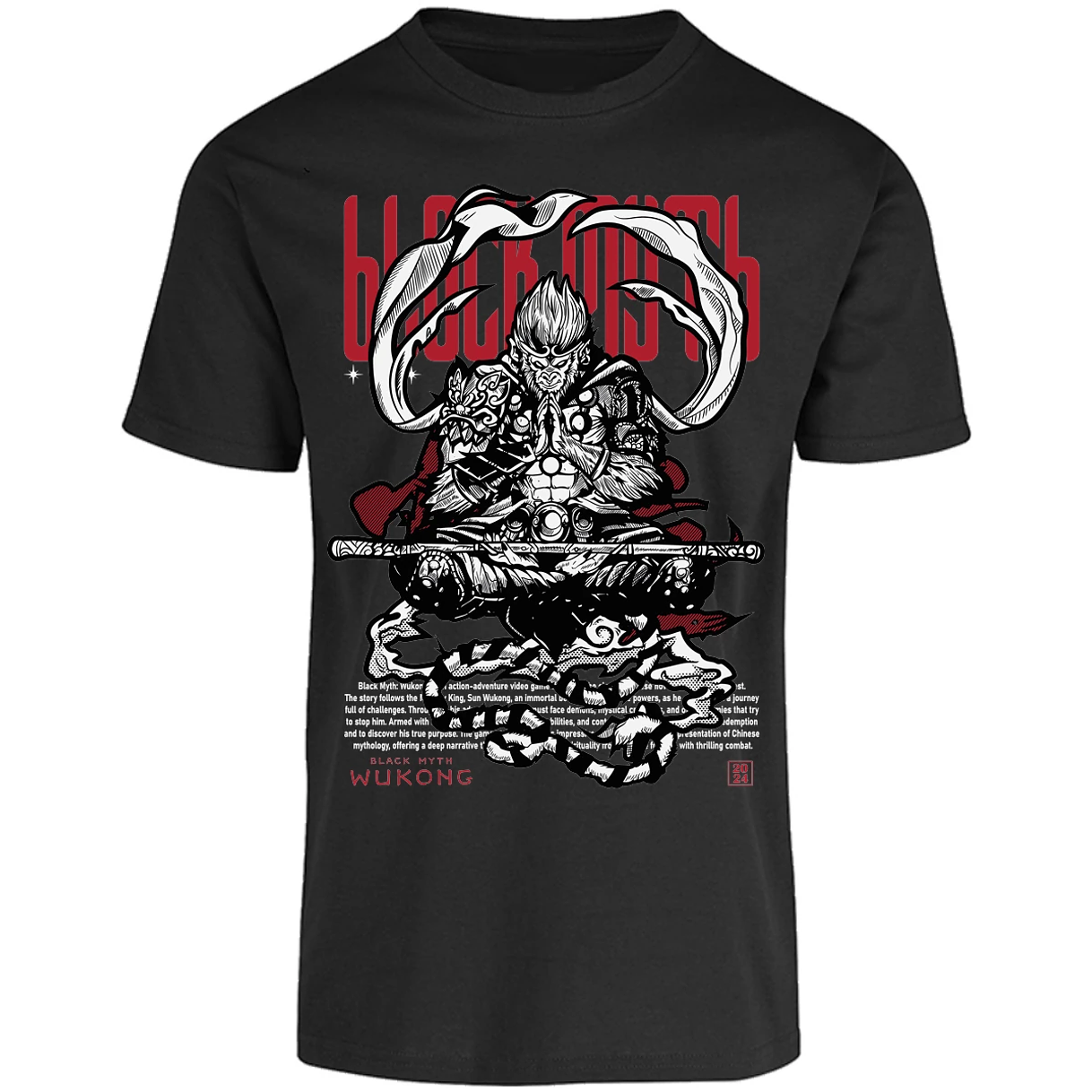 Playera Black Myth Wokong Black Myth Wokong para Adulto 17