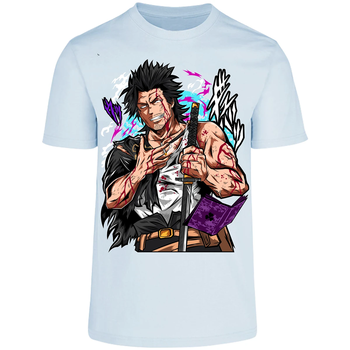 Playera Black Clover Yami Sukehiro para Adulto 11