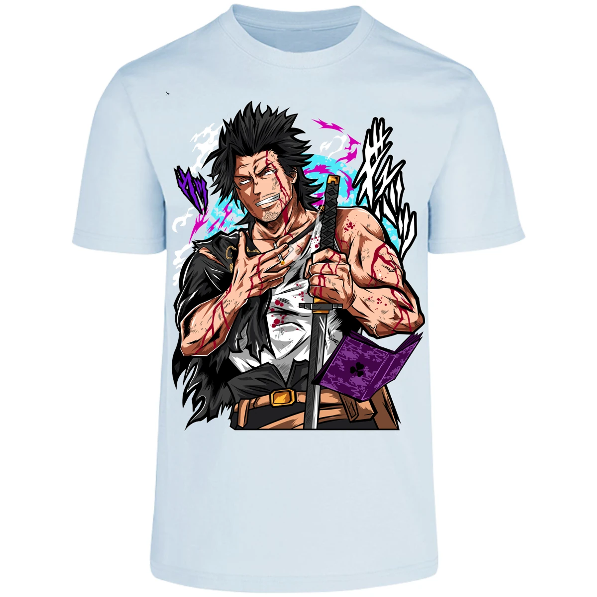 Playera Black Clover Yami Sukehiro para Adulto 11