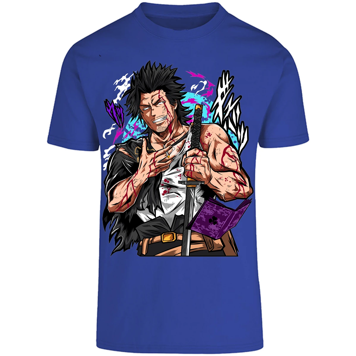Playera Black Clover Yami Sukehiro para Adulto 5